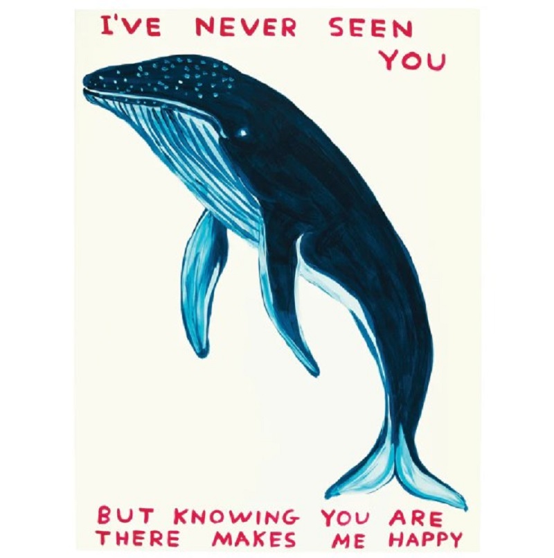 I’ve Never Seen You by David Shrigley