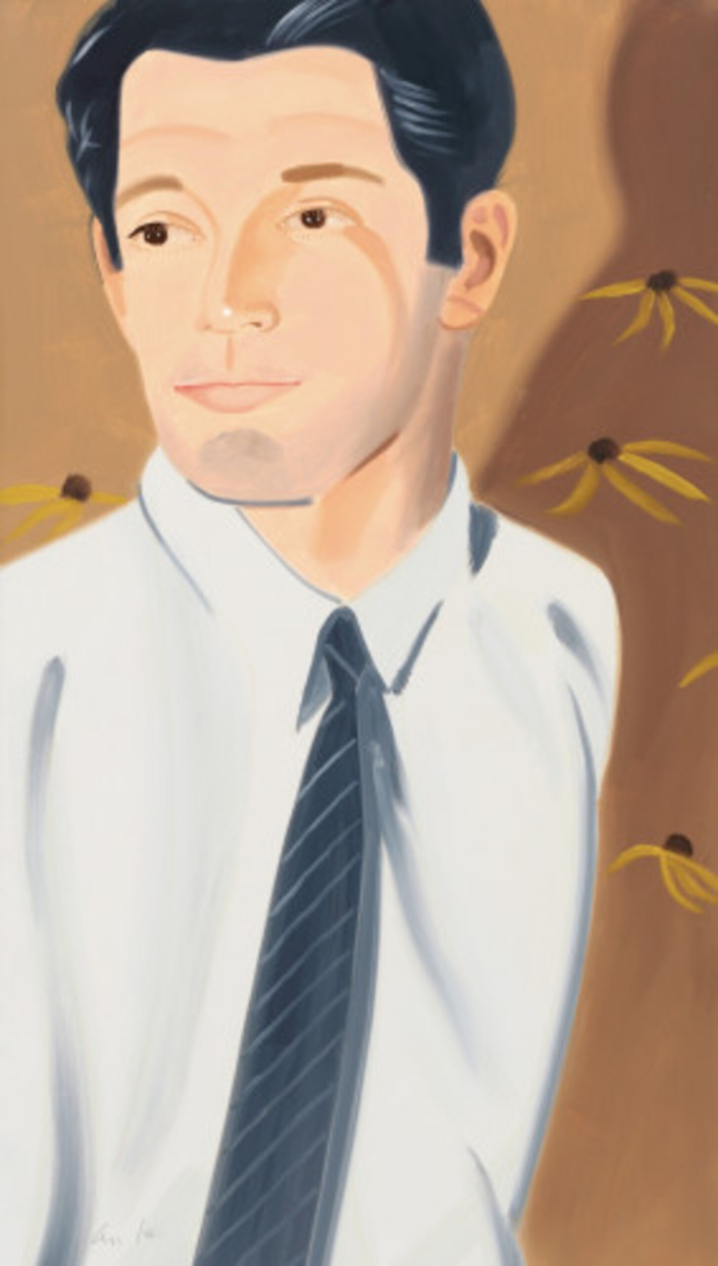 White Shirt (William) by Alex Katz