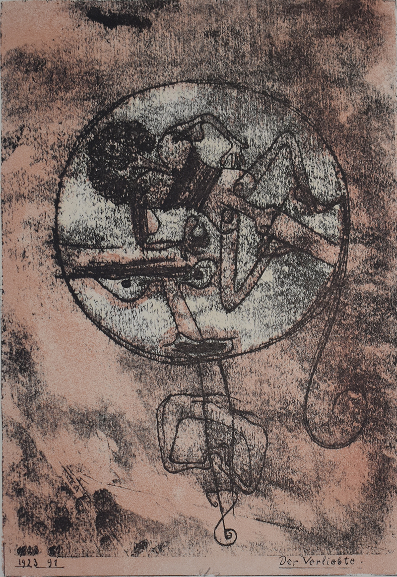 The Man in Love, from: Masters Portfolio of the Staatliches Bauhaus by Paul Klee