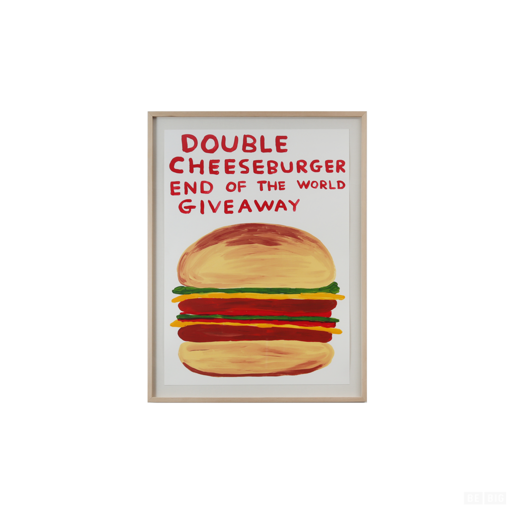 Double Cheeseburger by David Shrigley