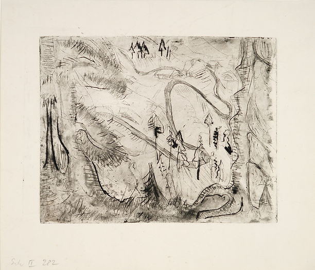 Ernst Ludwig Kirchner Etchings