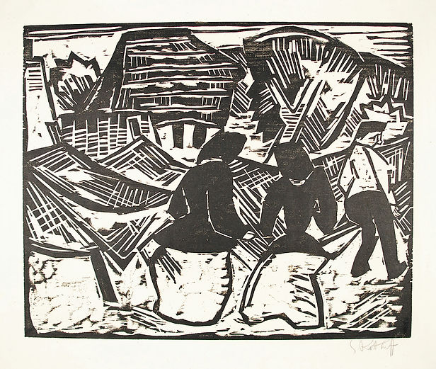 Karl Schmidt-Rottluff Woodcuts