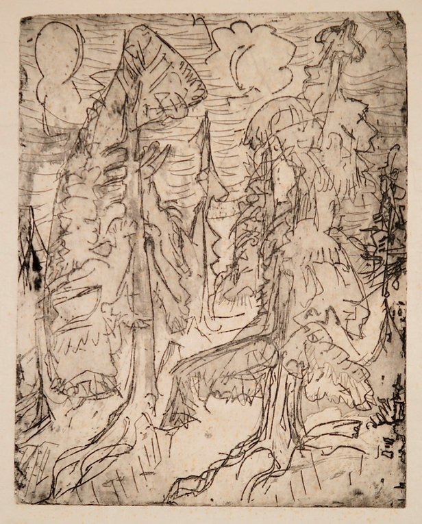 Ernst Ludwig Kirchner Bergtannen (Mountain Firs)