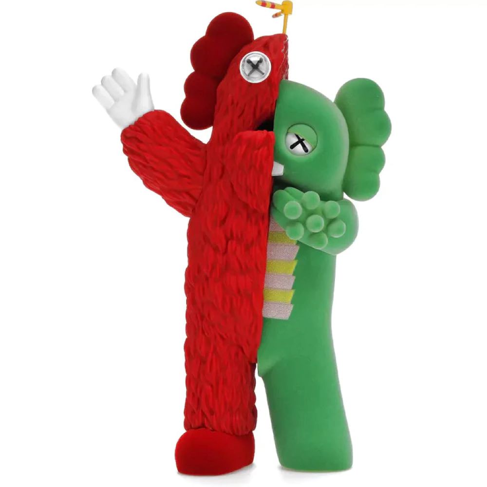 Kachamukka – red / green by KAWS