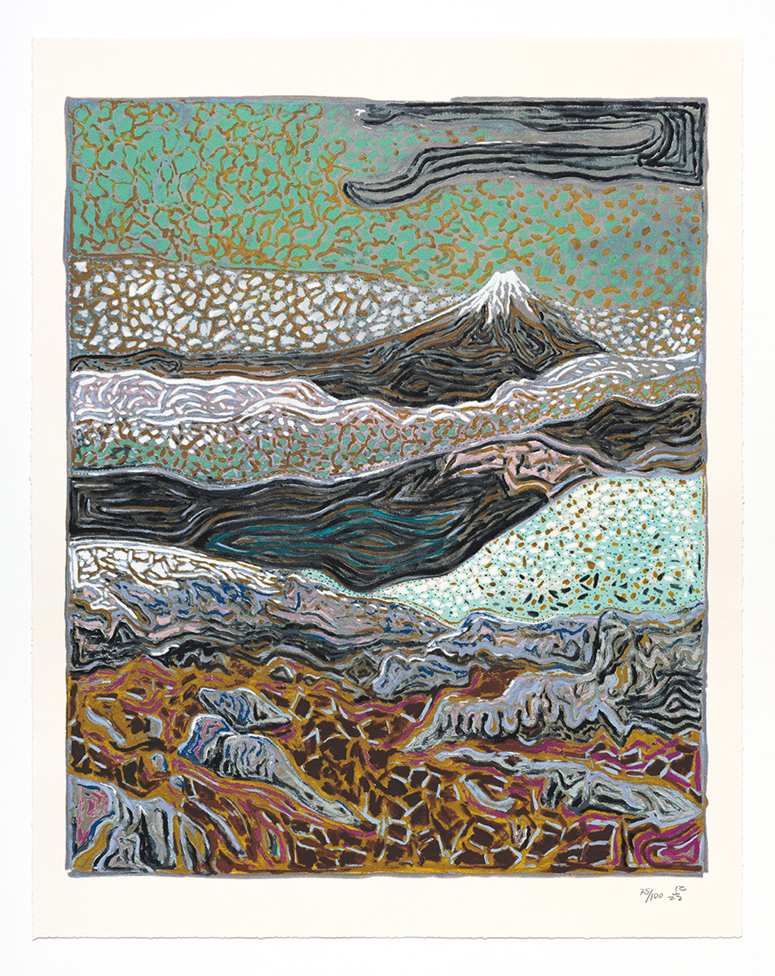 Volcano by Billy Childish