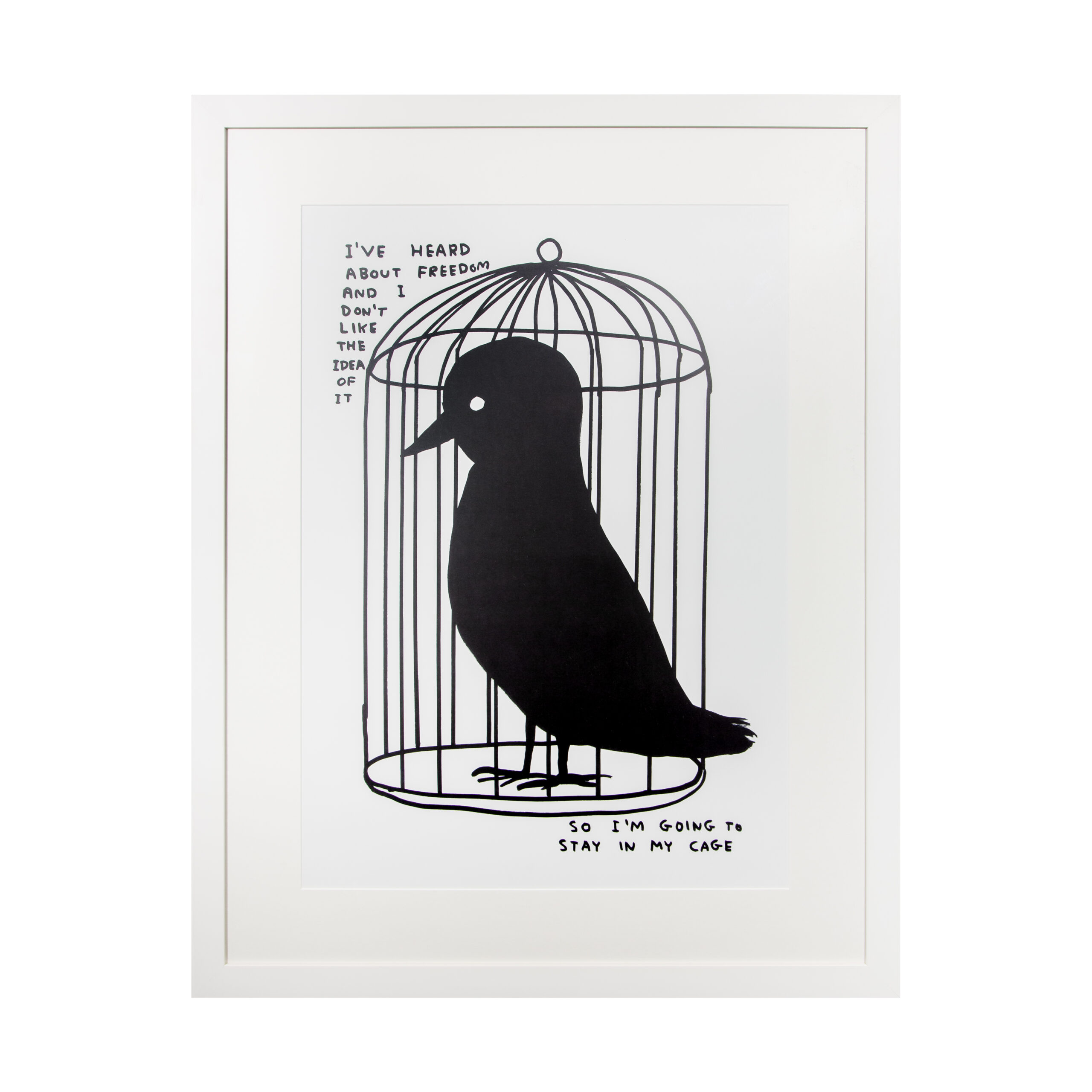 I’ve Heard About Freedom by David Shrigley