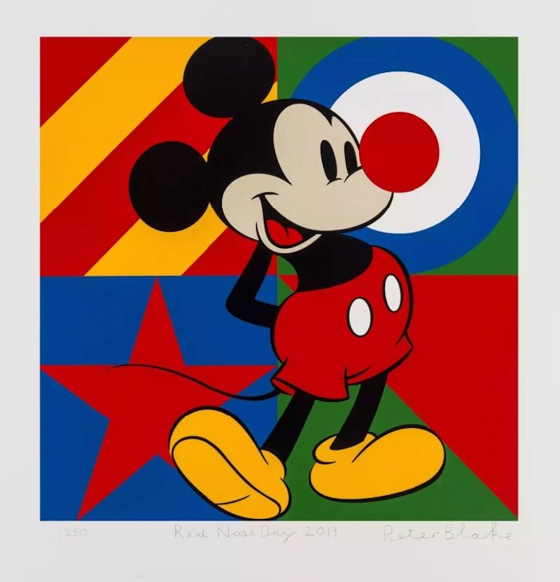 Red Nose Day by Peter Blake