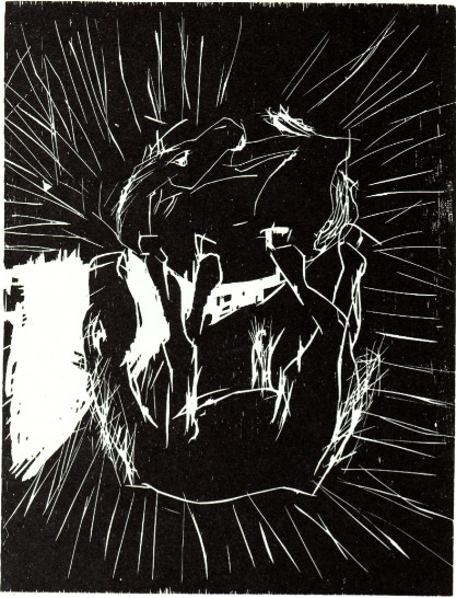 Zwei Pferde (Two Horses) by Georg Baselitz