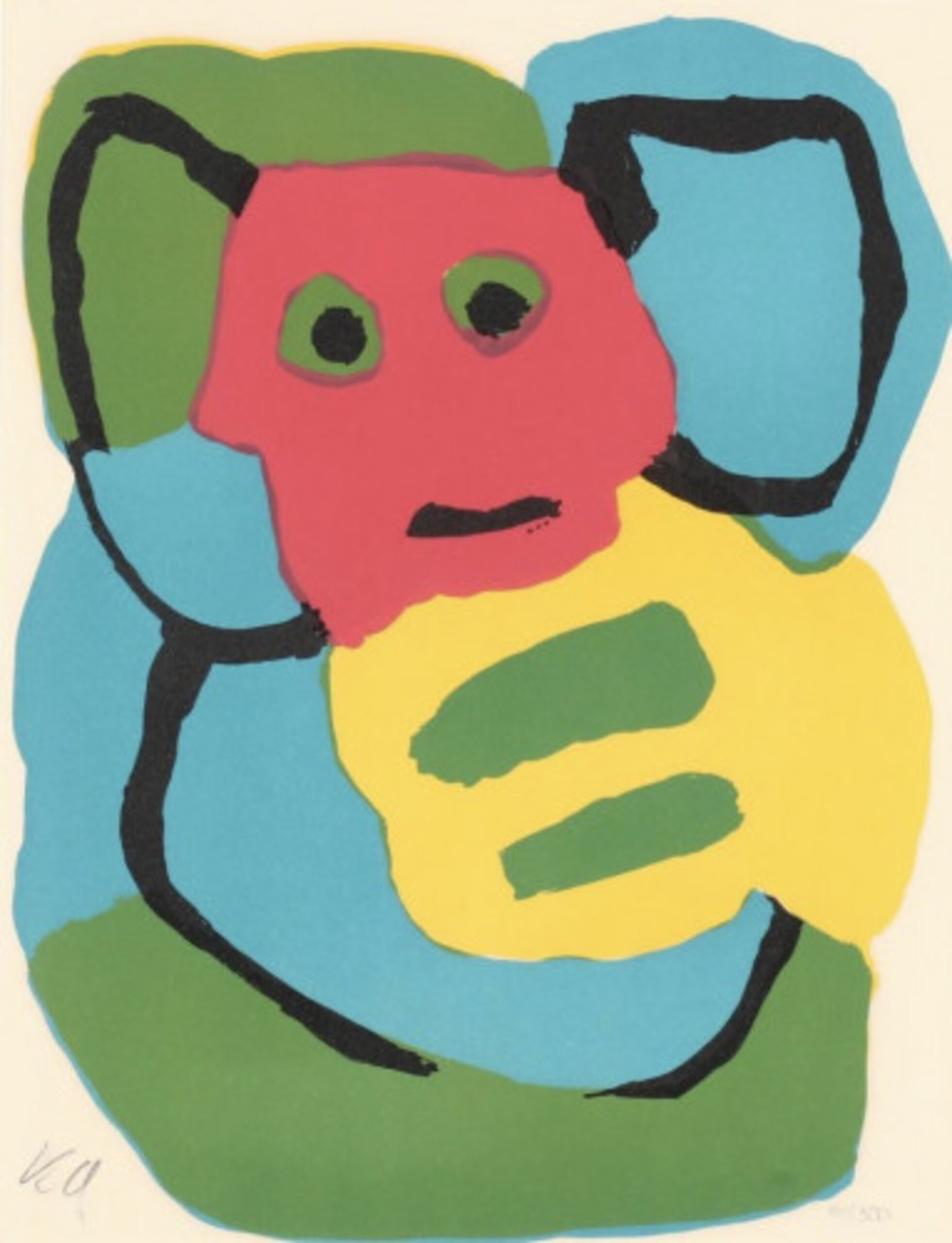 The Bear by Karel Appel