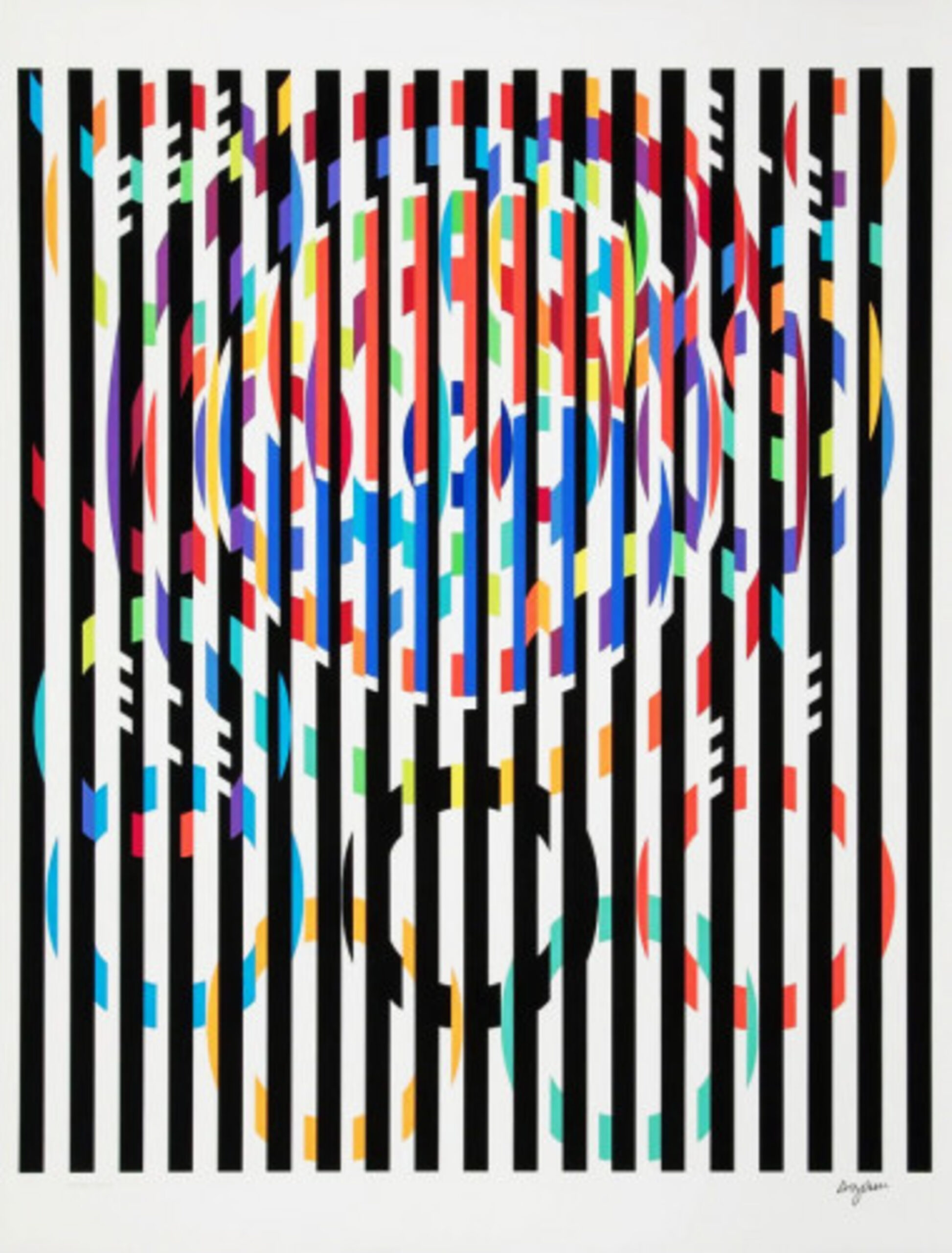 Message of peace by Yaacov Agam