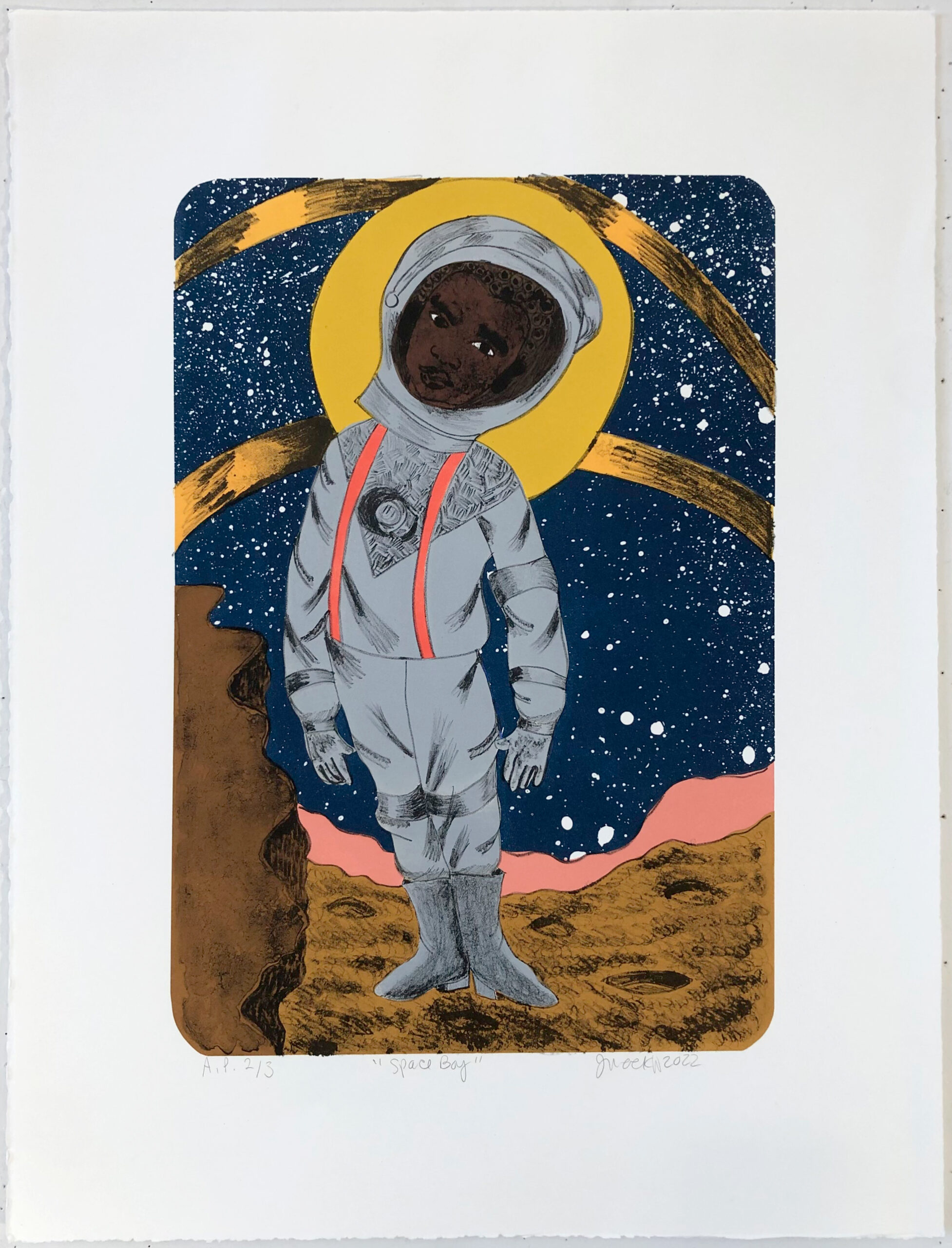 Space Boy by Jennifer Mack Watkins