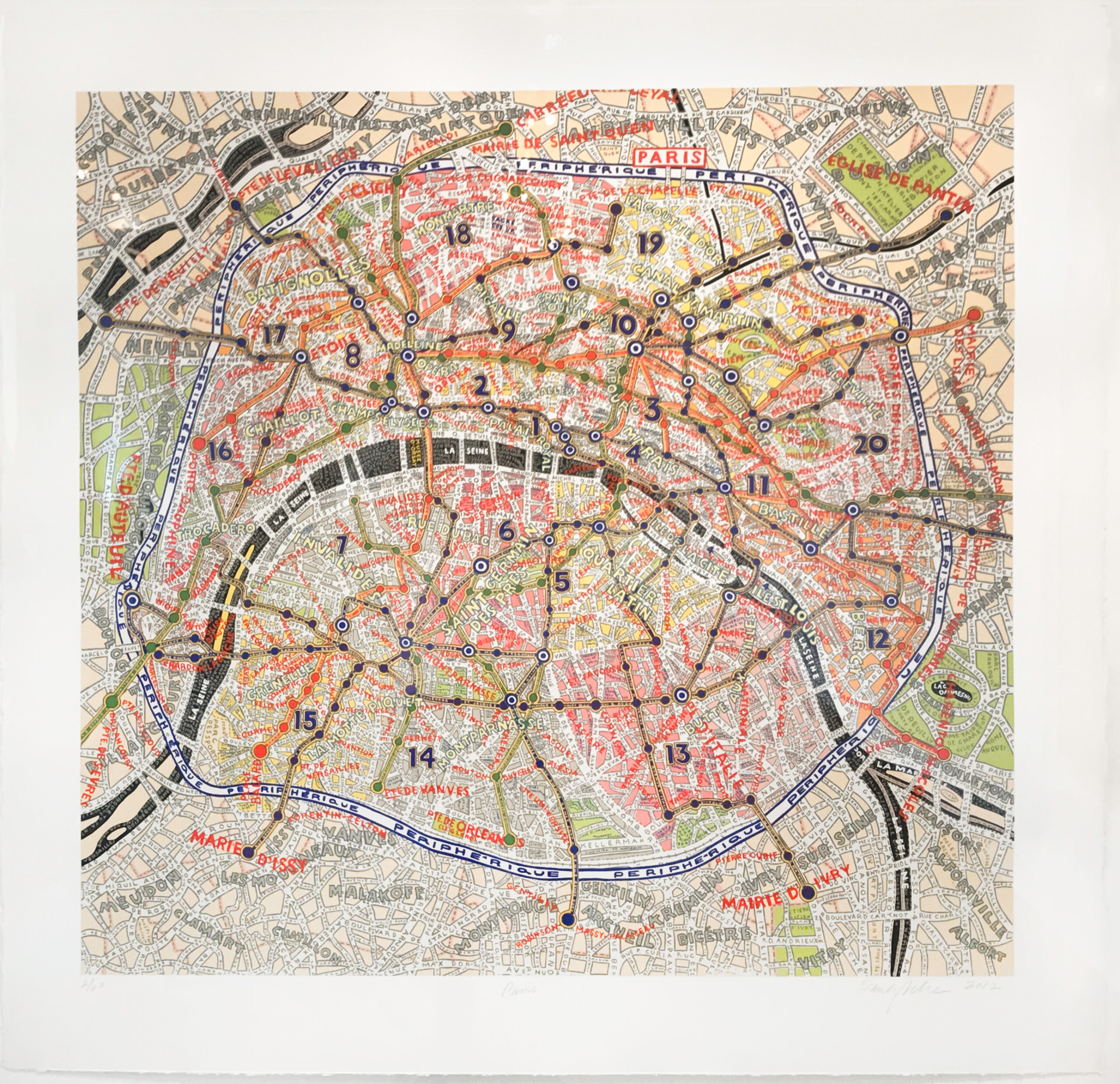 Paris by Paula Scher