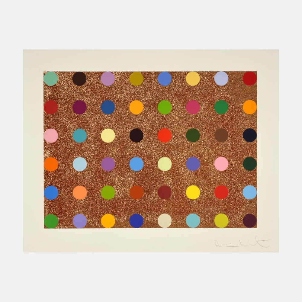 Proctolin (with Bronze Glitter) by Damien Hirst