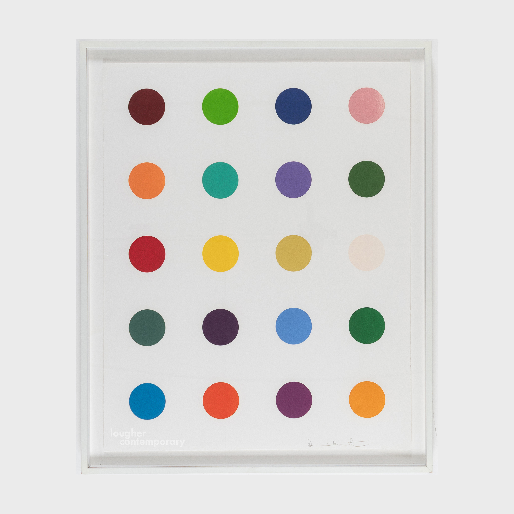 Ala Met, from 40 Woodcut Spots by Damien Hirst