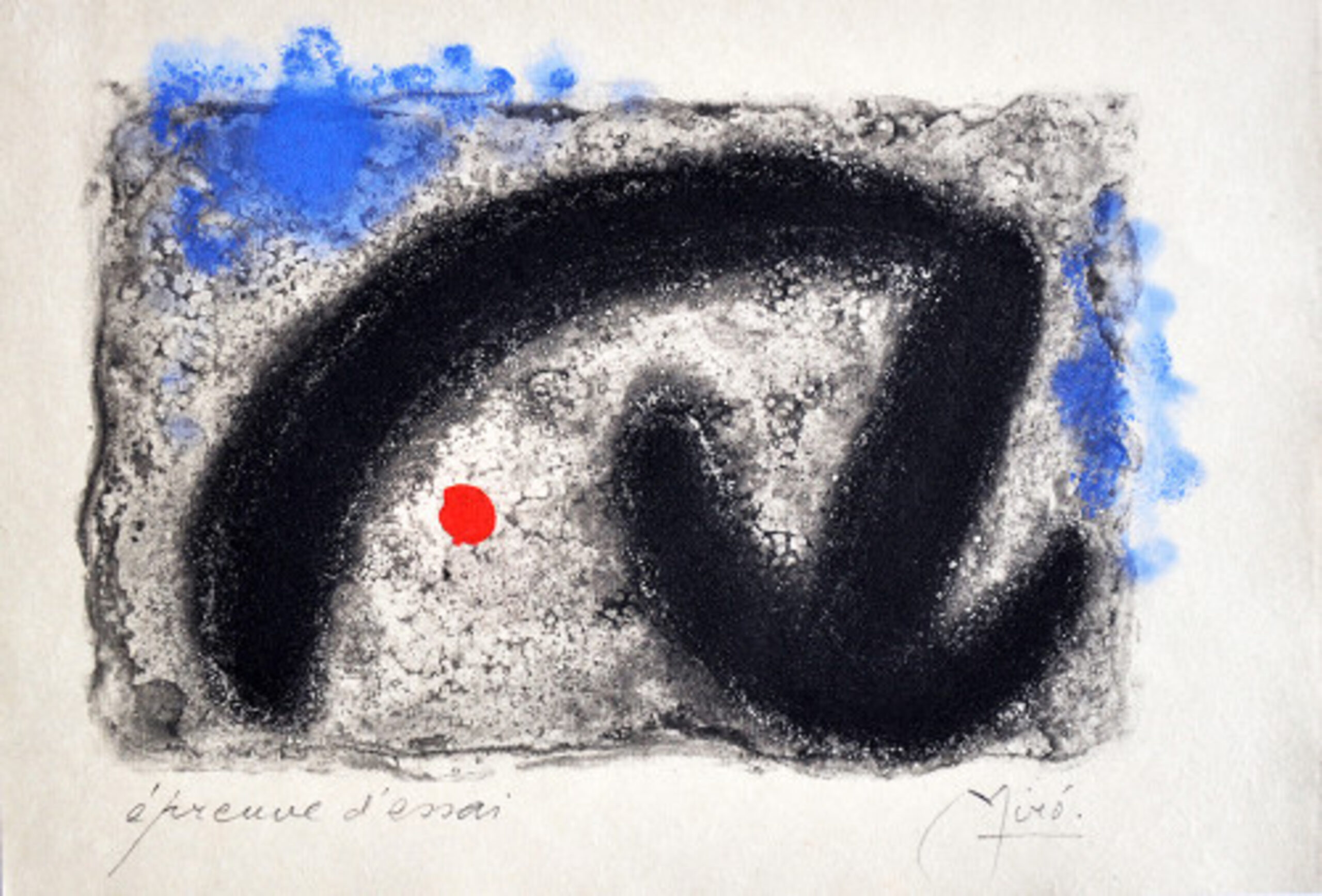 Fusées – Nous avons III by Joan Miró