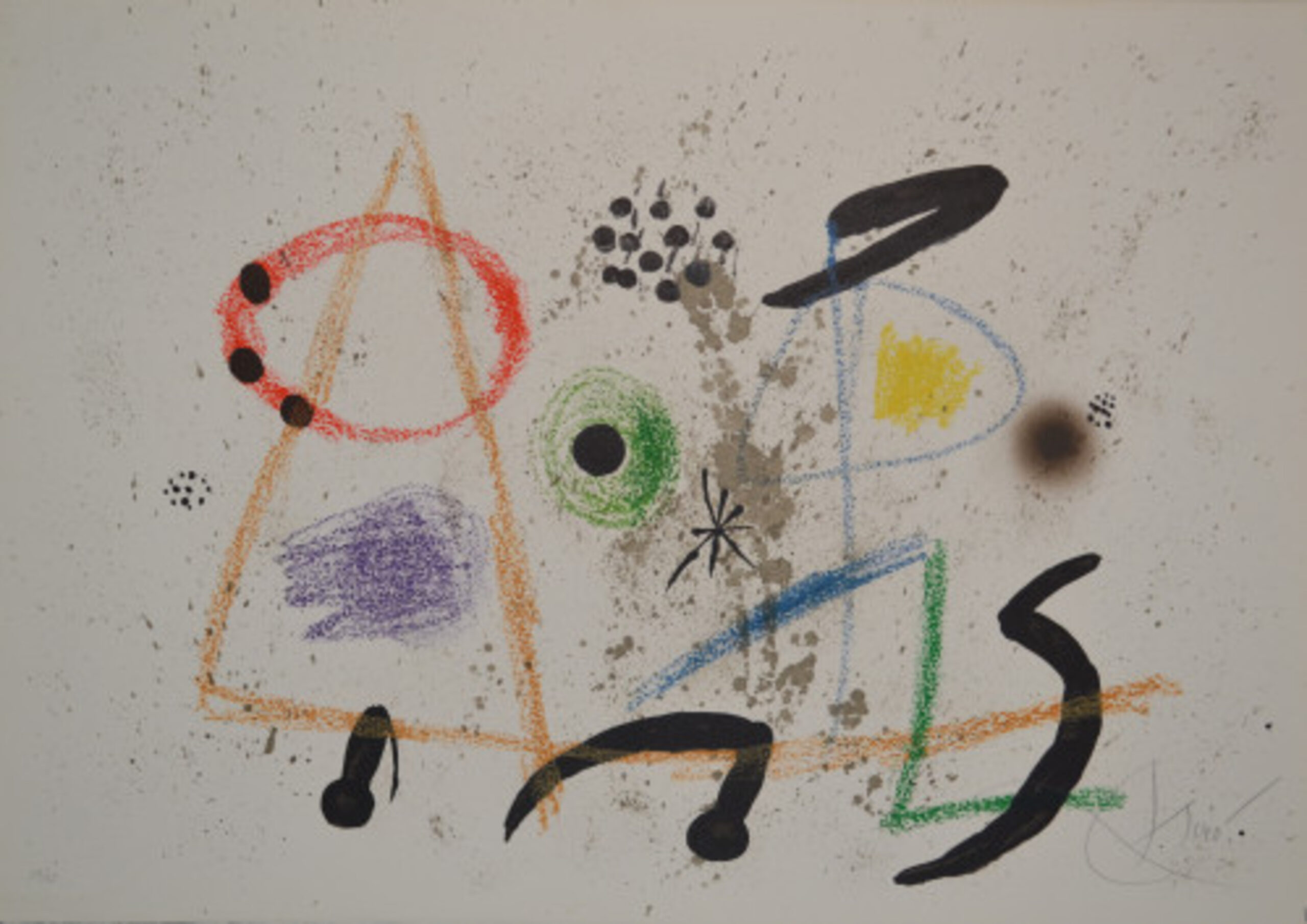 Maravillas – M1055 by Joan Miró