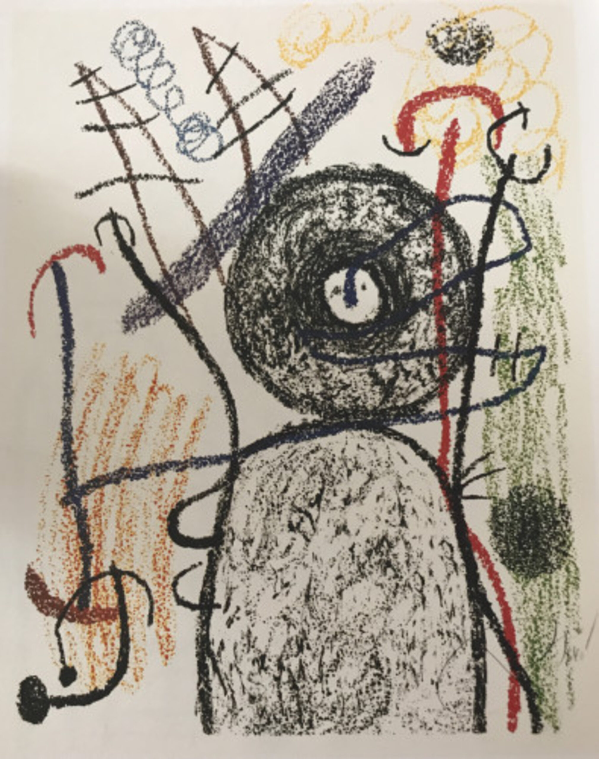 Album 21, plate 14 – M1139 by Joan Miró