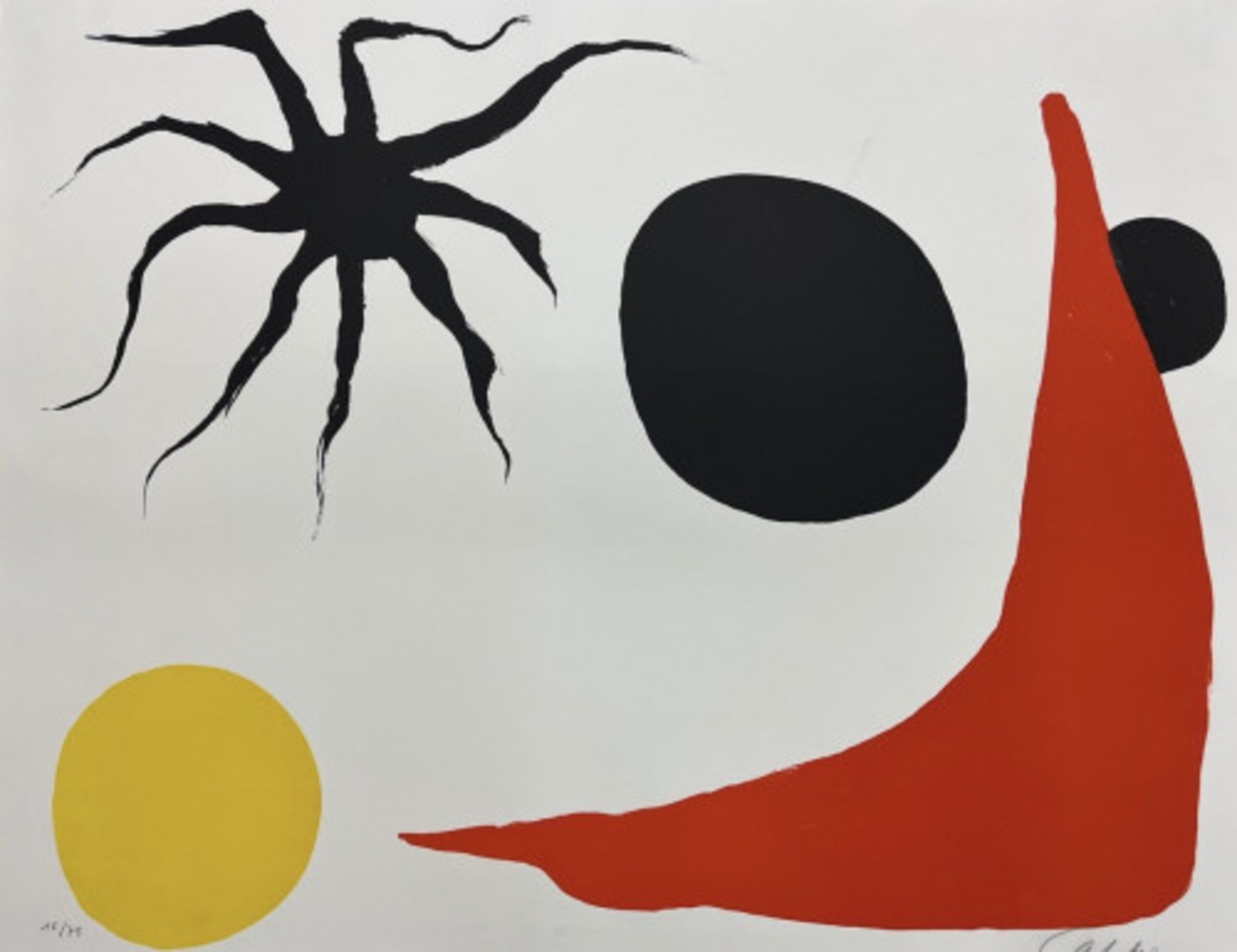 Chaussette Rouge by Alexander Calder