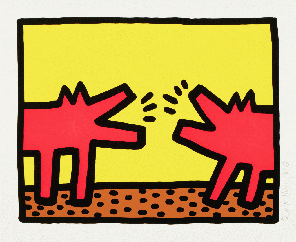 Pop Shop IV (d) by Keith Haring