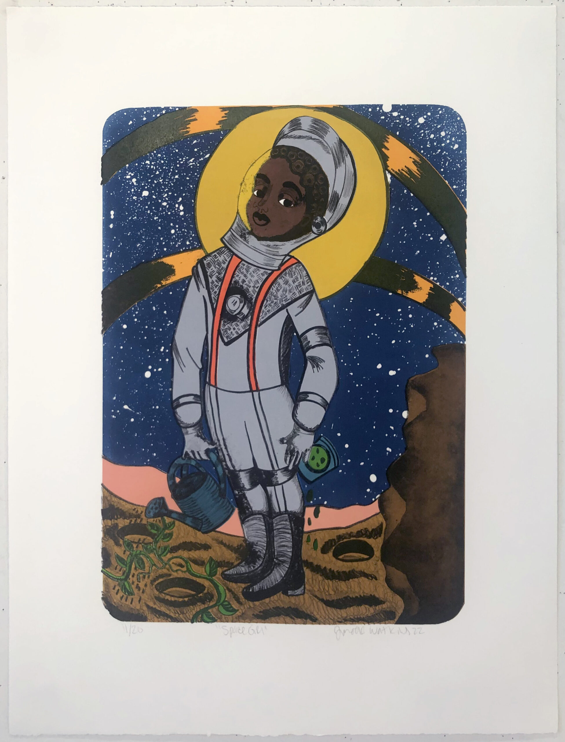 Space Girl by Jennifer Mack Watkins