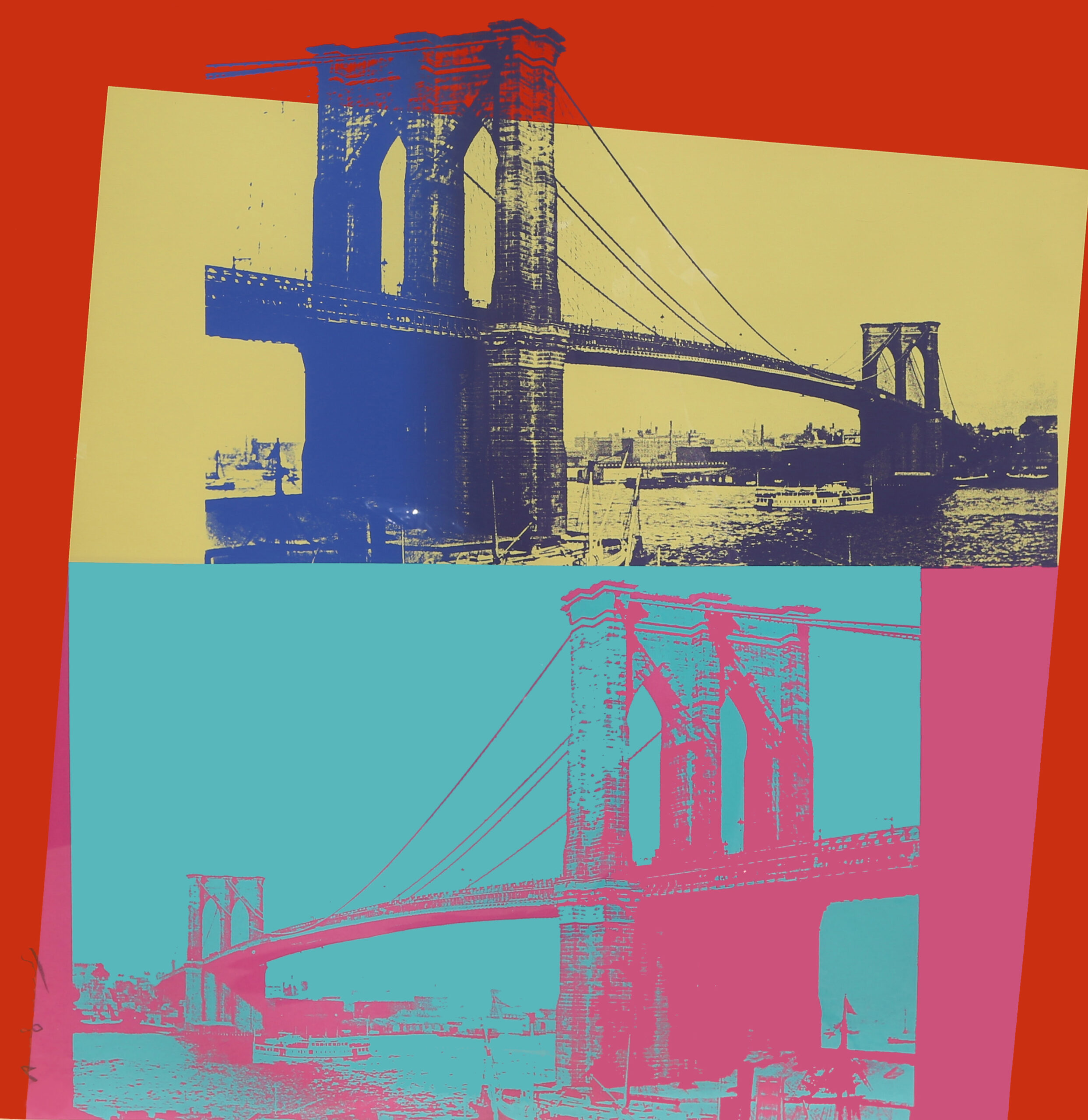 Brooklyn Bridge (FS II.290) by Andy Warhol