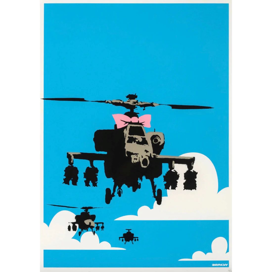 Happy Choppers – unsigned by Banksy