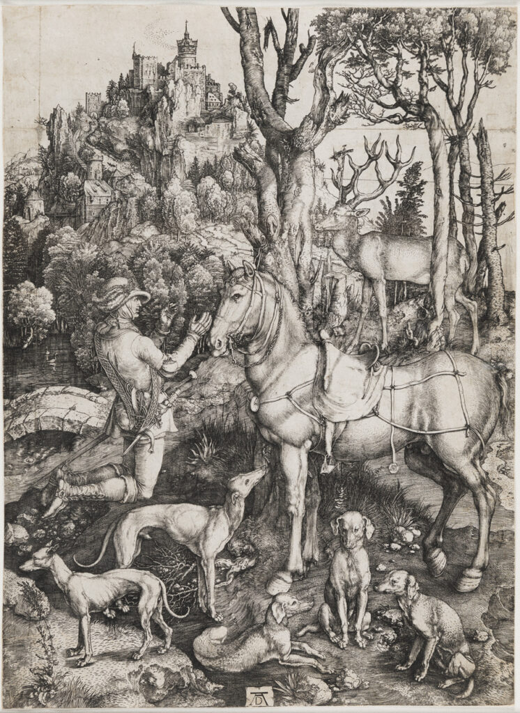 Albrecht Dürer Prints | Saint Eustace by Albrecht Dürer