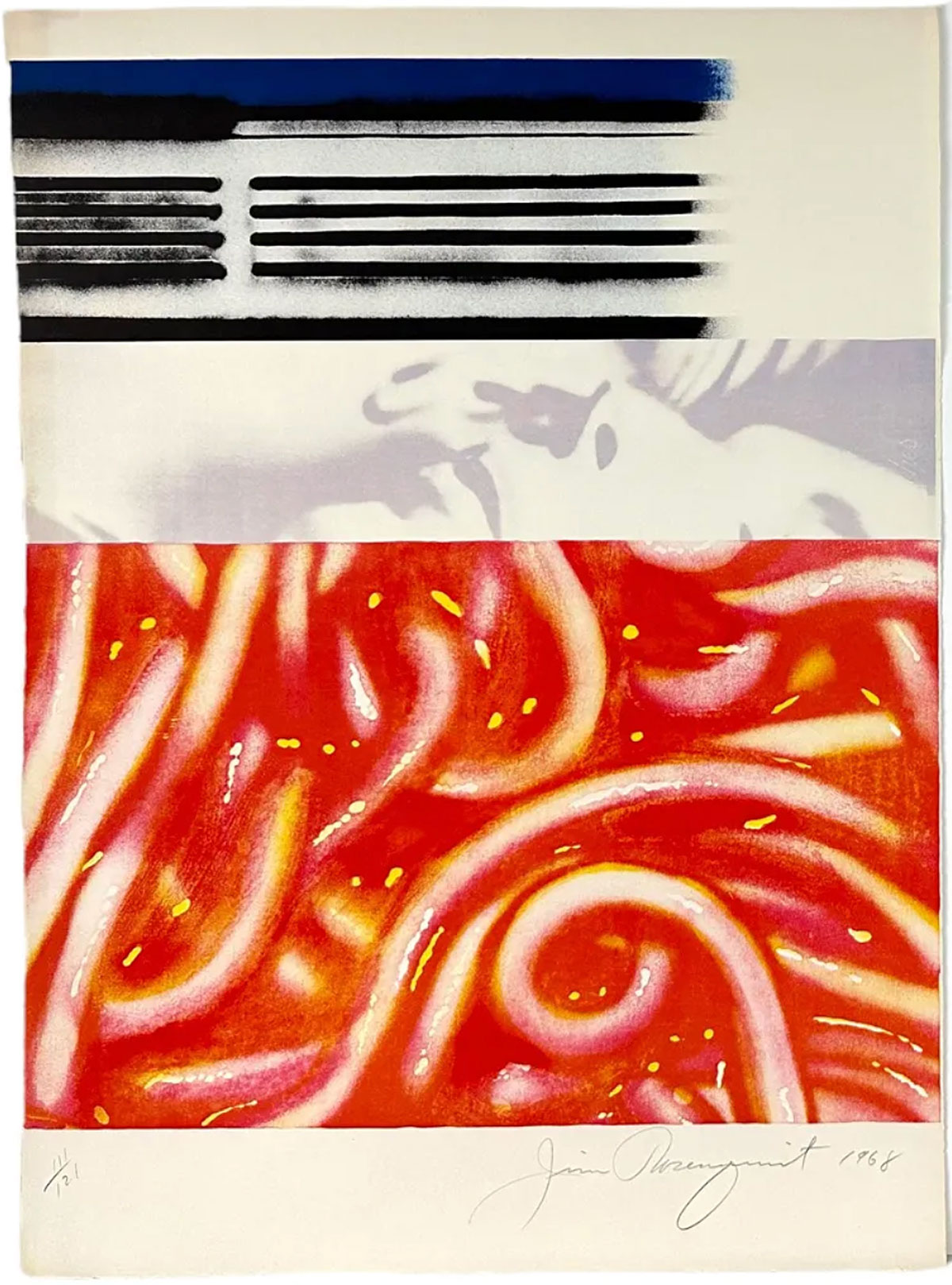 Forehead i by James Rosenquist