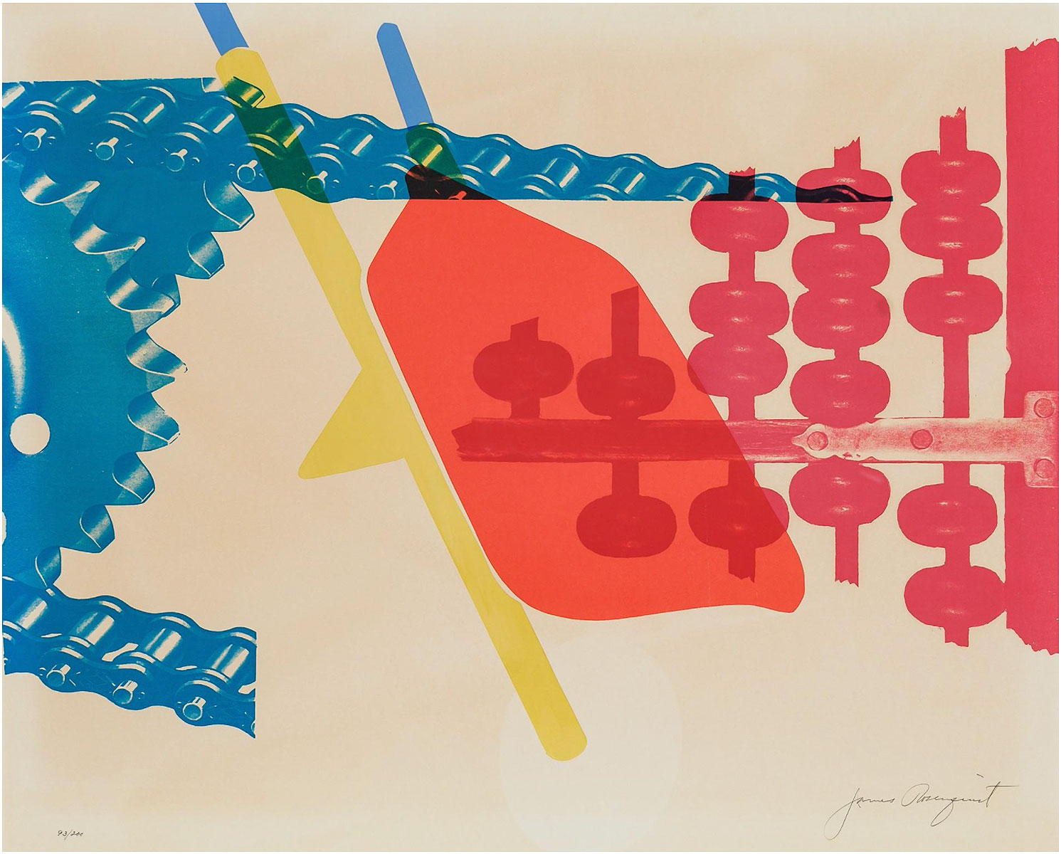 Whipped Butter For Eugene by James Rosenquist