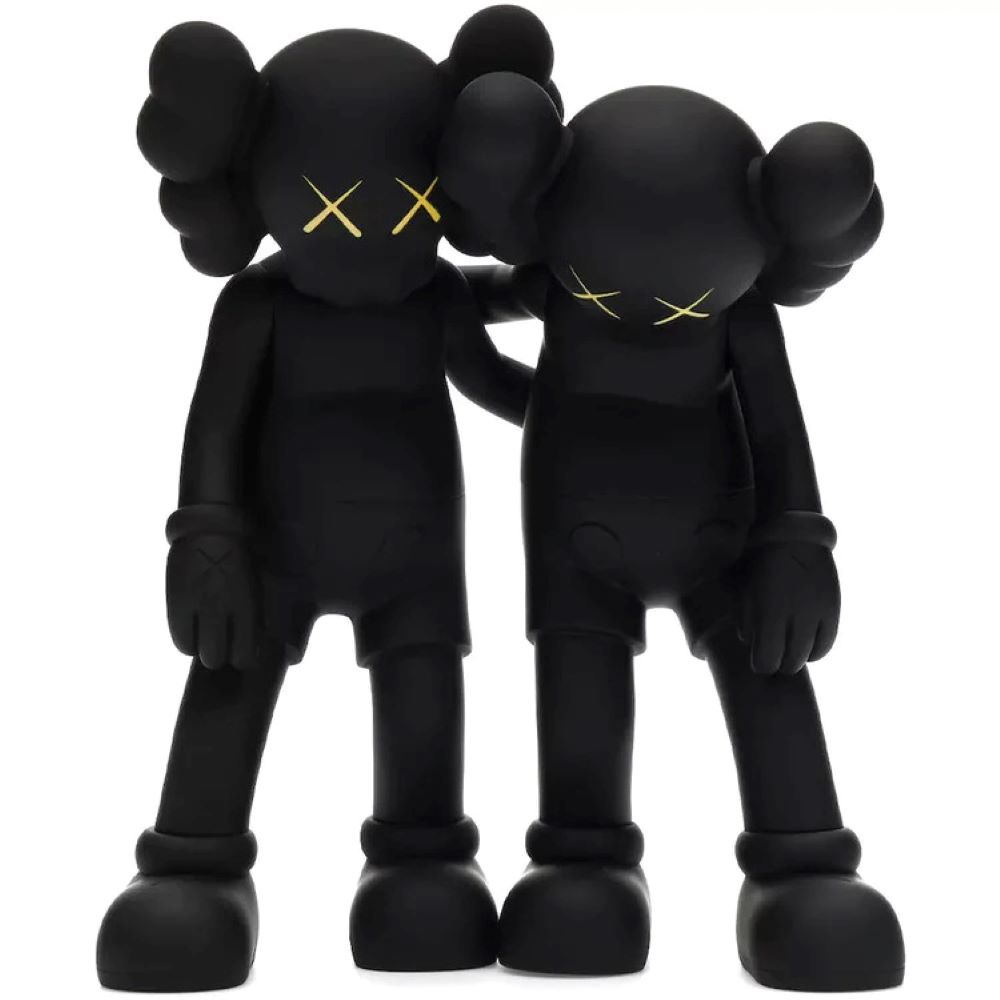 Along the Way – black by KAWS