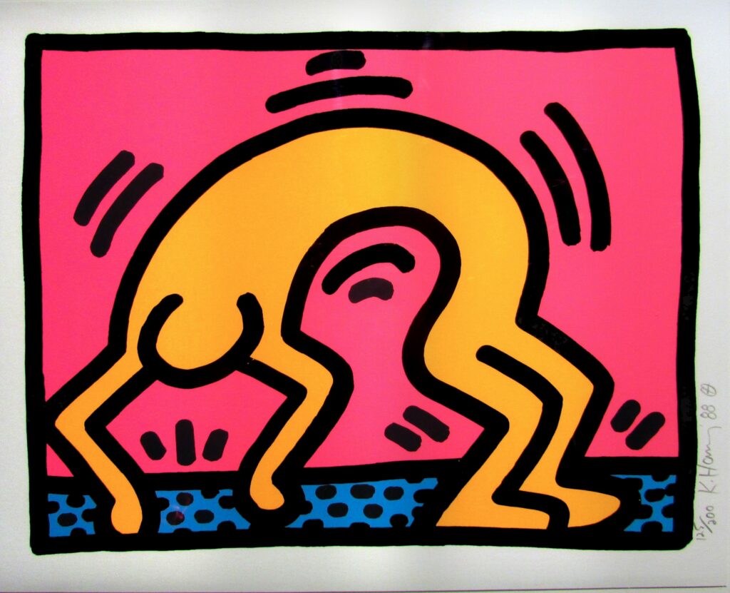 Keith Haring Prints | Pop Shop II (B) by Keith Haring