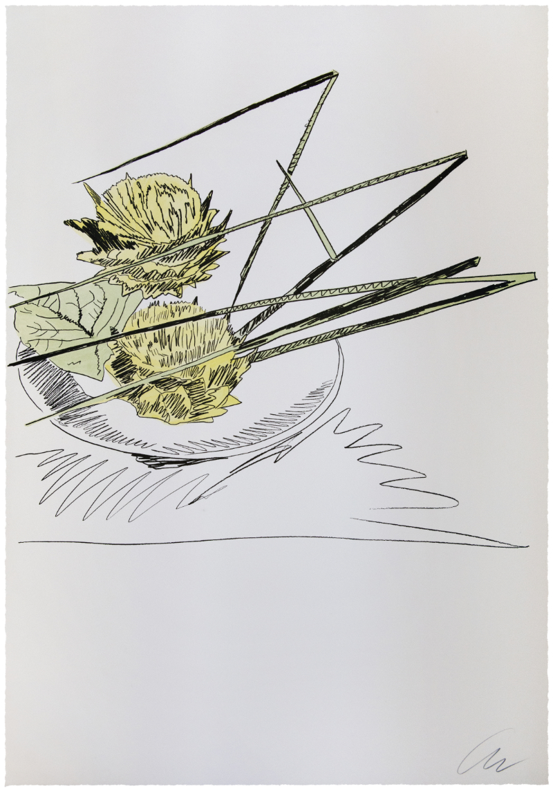 Flowers (Hand-Colored) (F & S II.116) by Andy Warhol