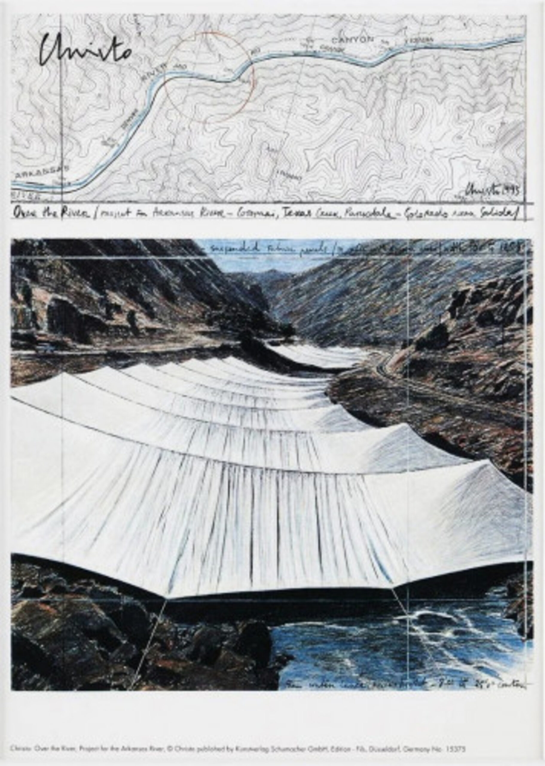 Over The River Project VI by Christo