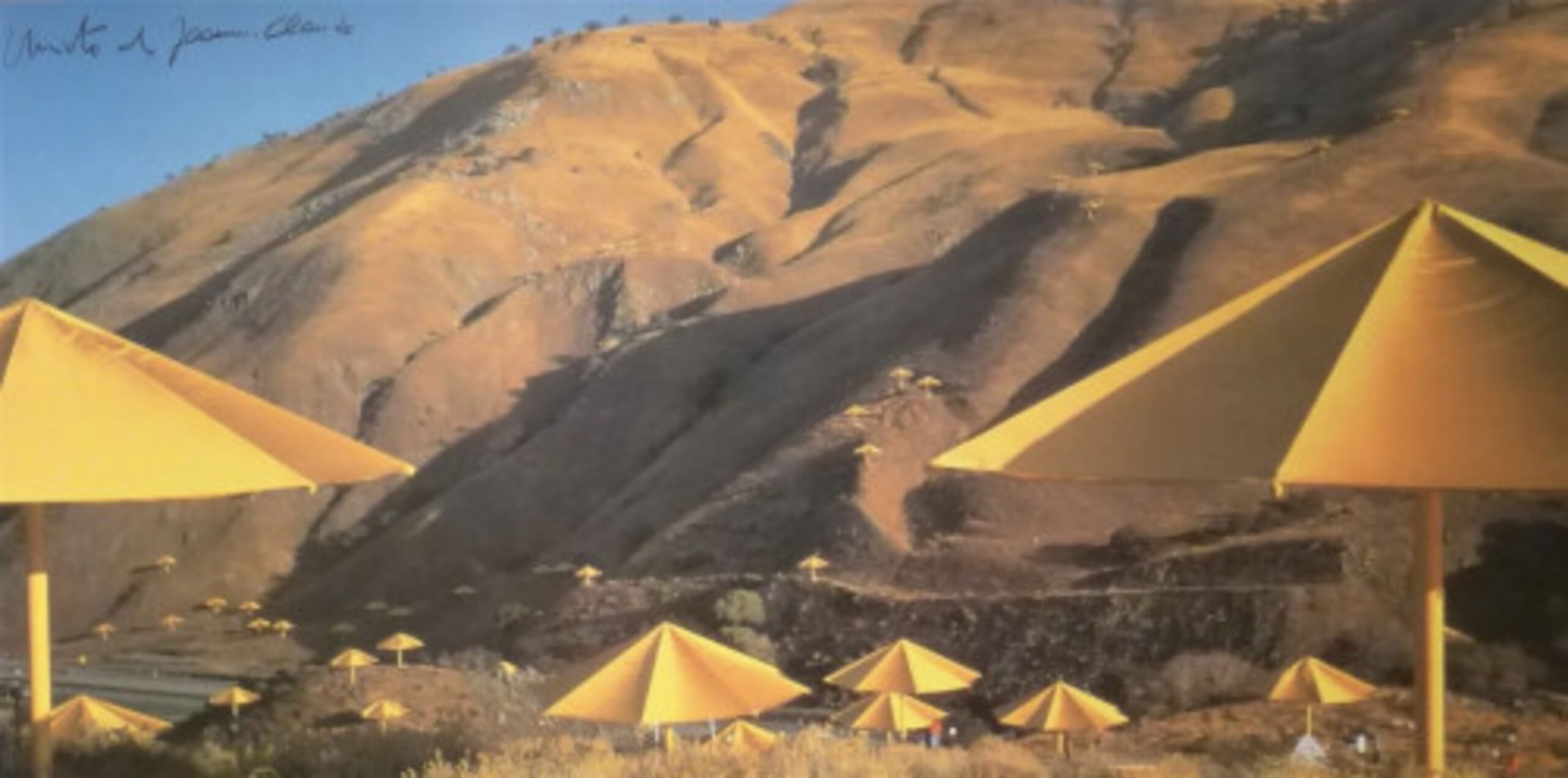 The Umbrellas by Christo