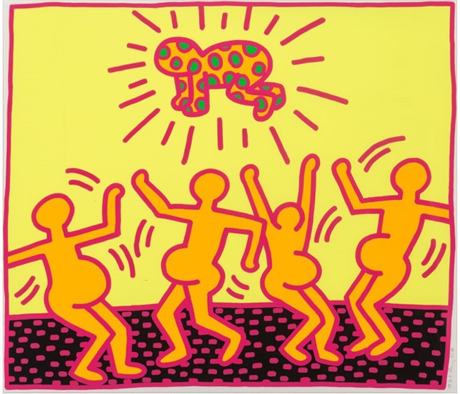 Keith Haring Prints | Fertility #1 by Keith Haring