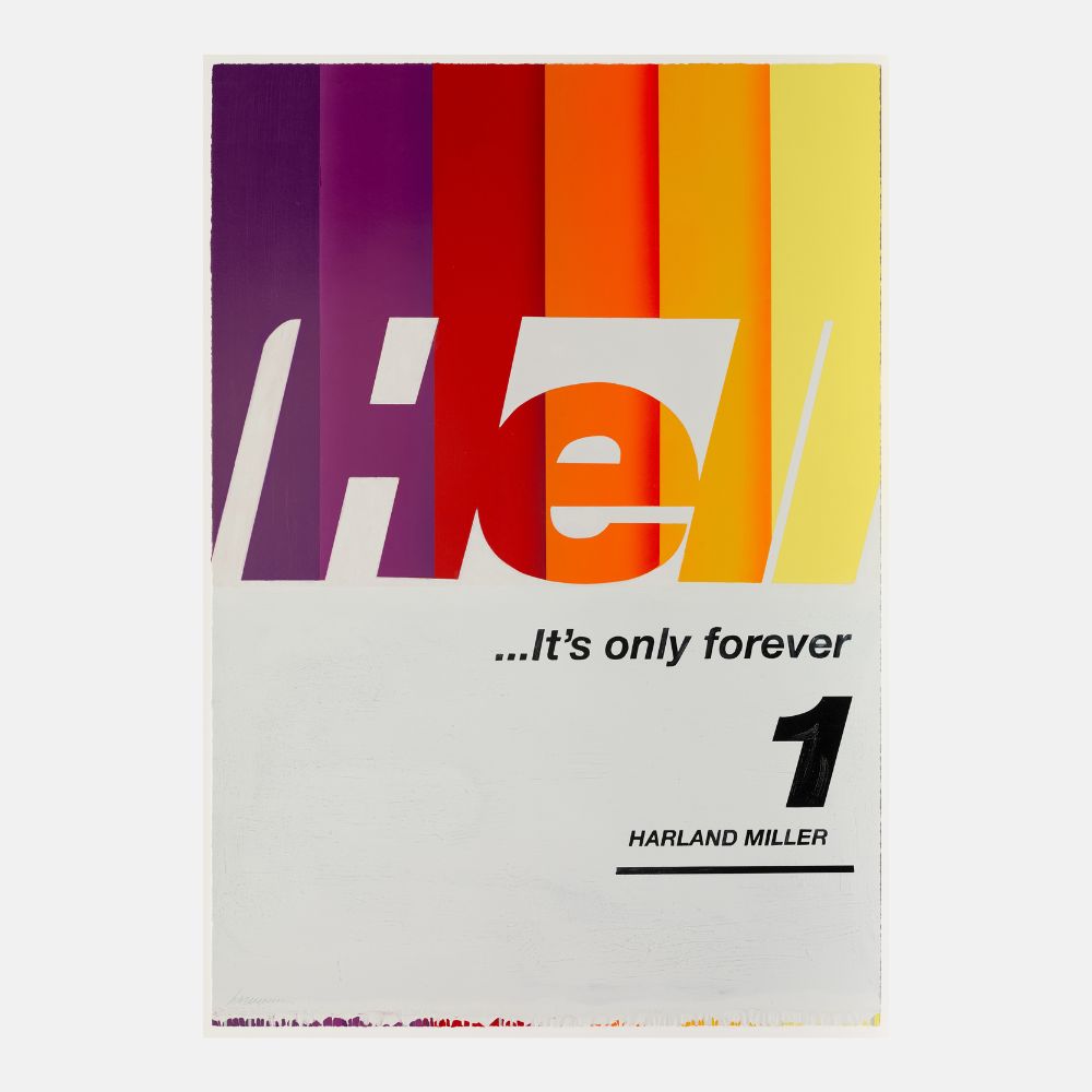 Hell… It’s Only Forever 1 (Large) by Harland Miller