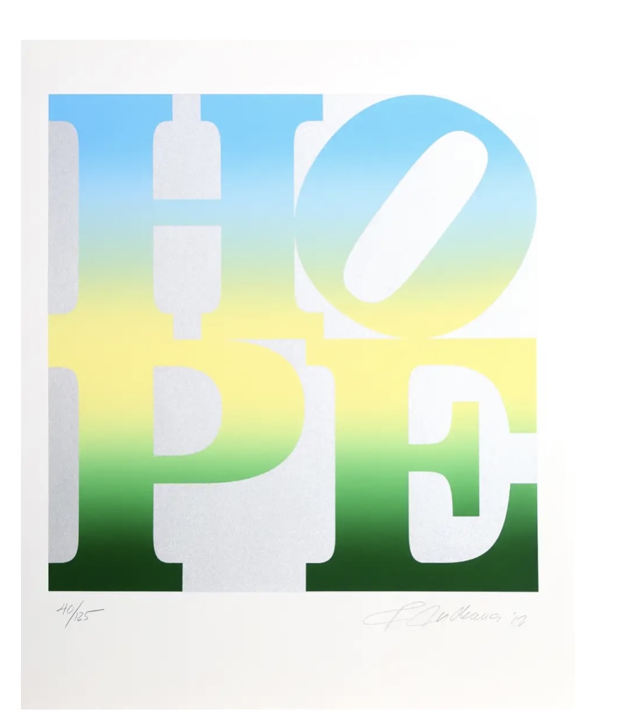 Summer, from Four Seasons of Hope by Robert Indiana