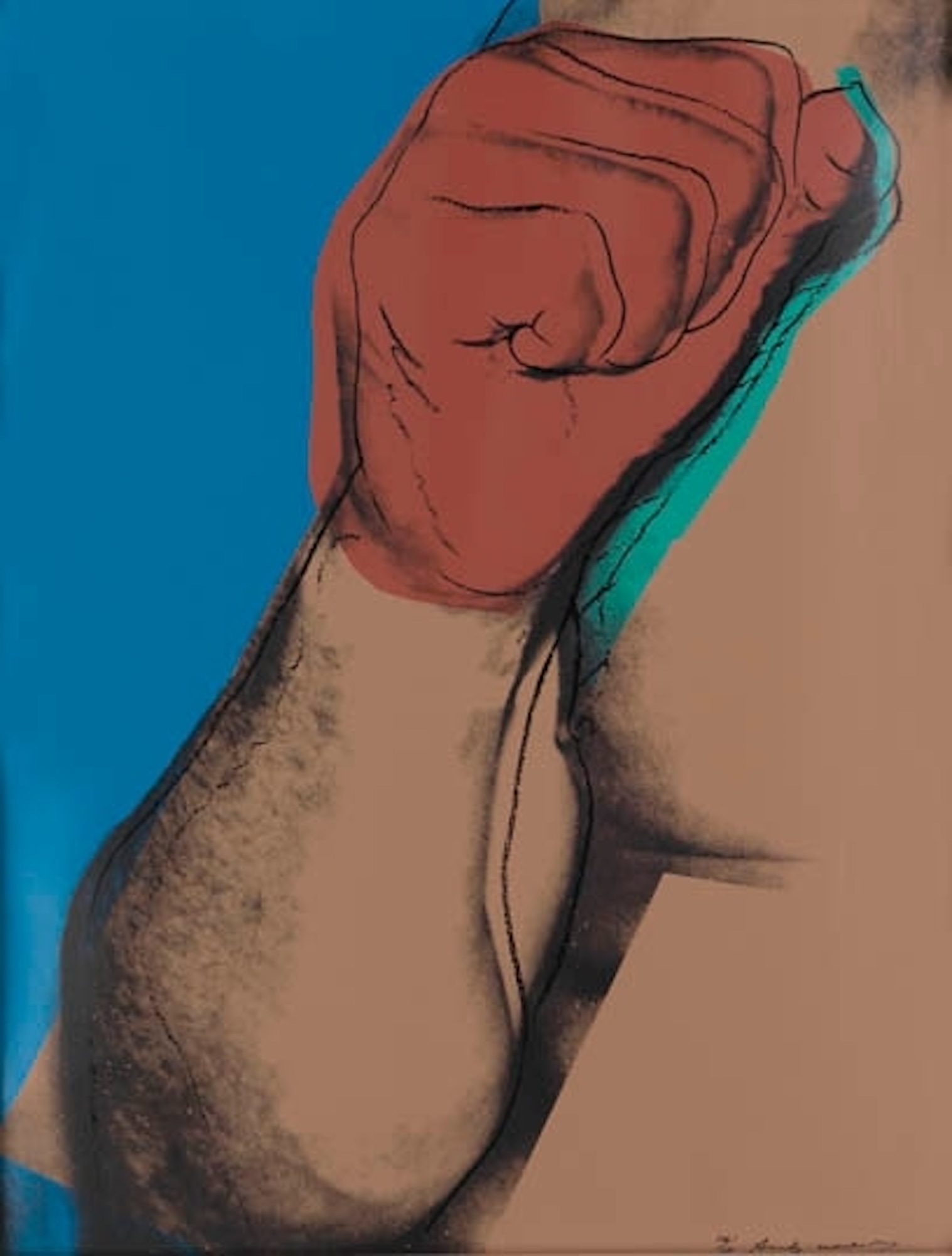 Muhammad Ali 181 by Andy Warhol