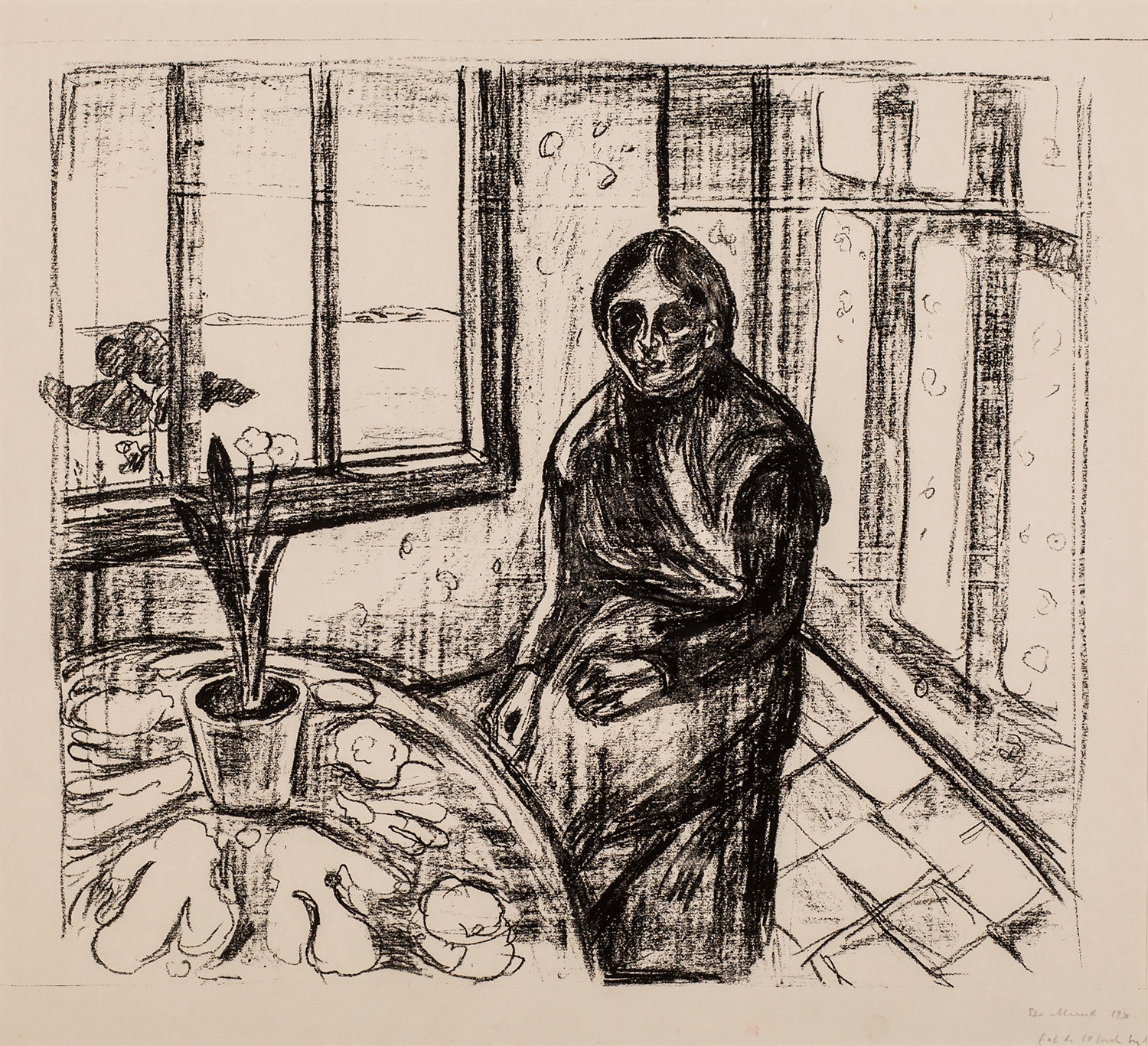 Melankoli.  Laura II (Melancholy) by Edvard Munch