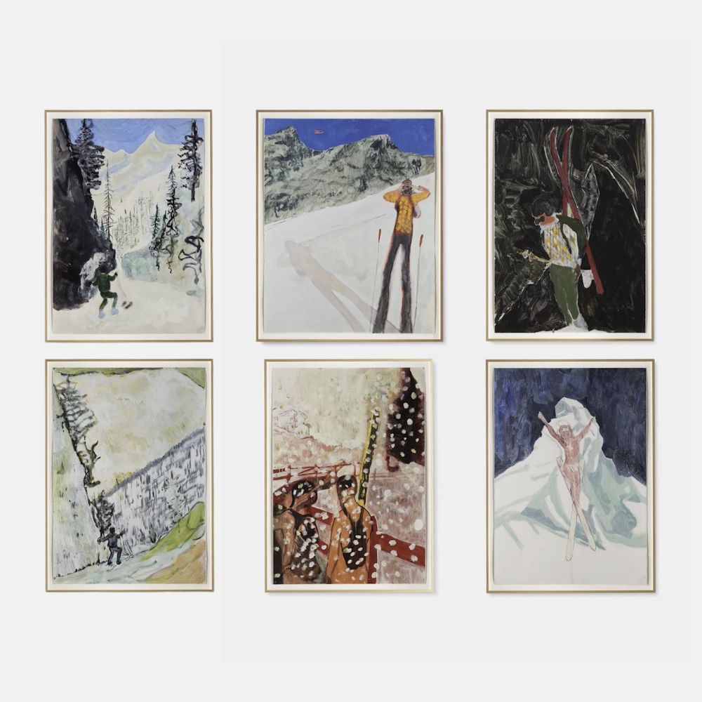 Zermatt (full set of 6) by Peter Doig