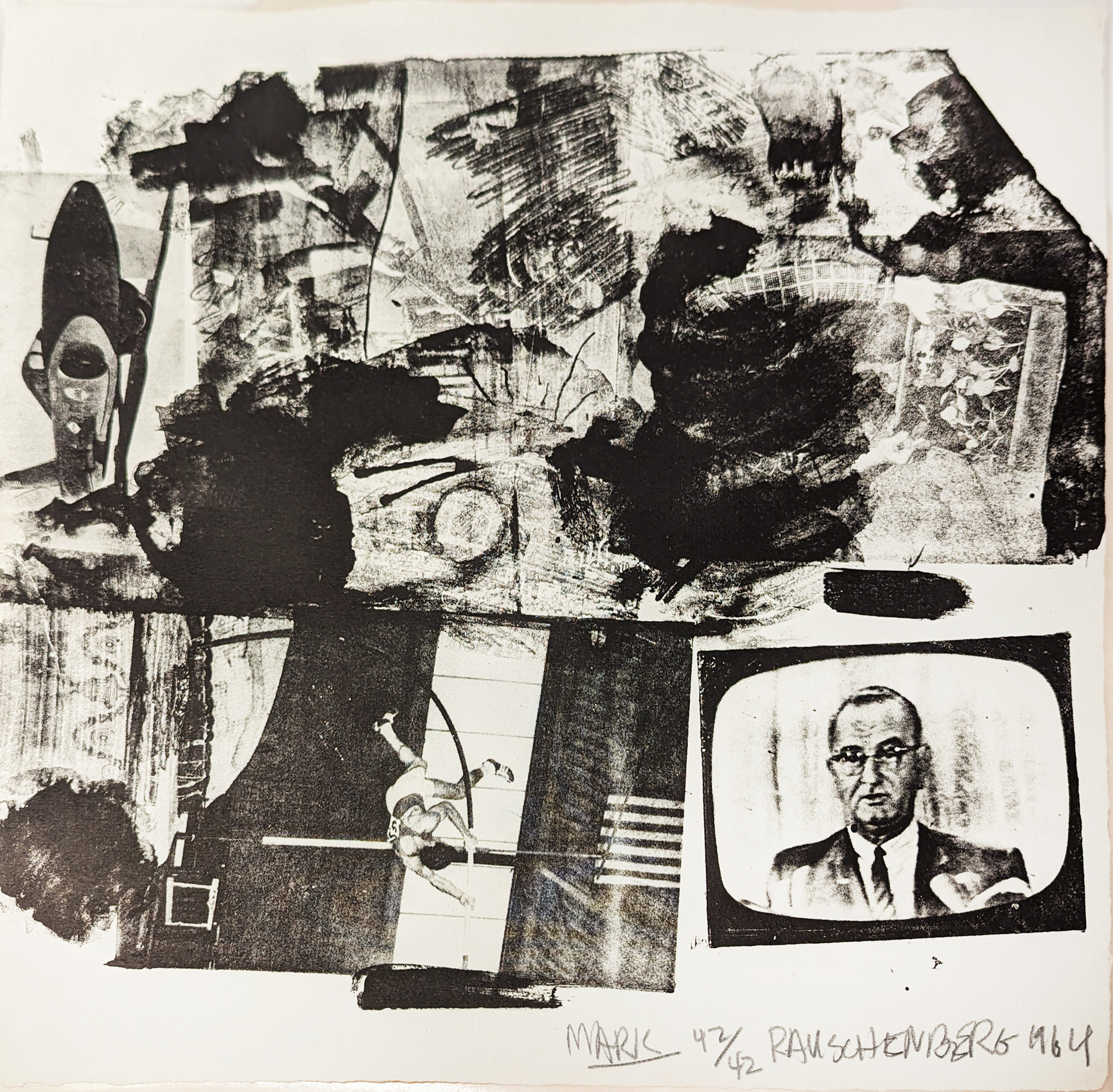 Mark by Robert Rauschenberg