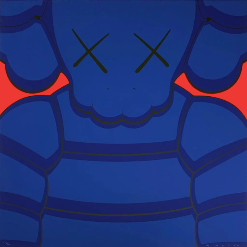 What Party (Blue) by KAWS