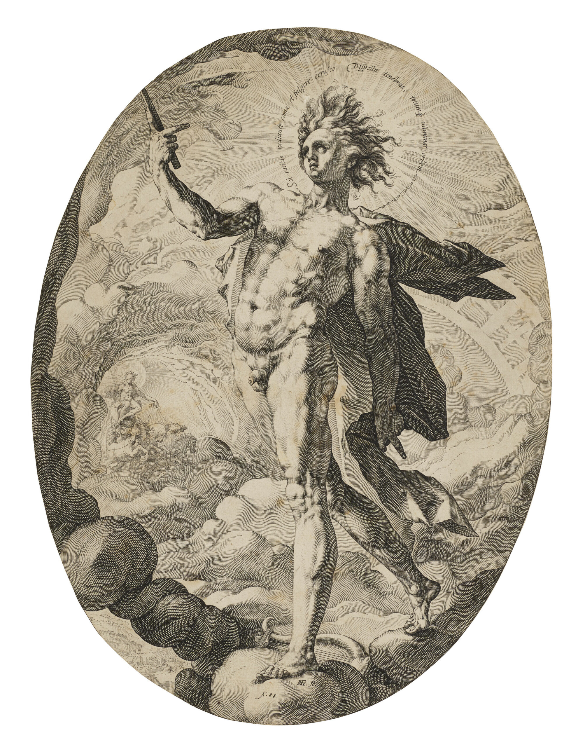 Apollo by Hendrik Goltzius