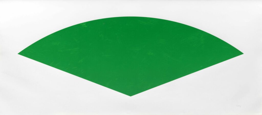 Green Curve by Ellsworth Kelly