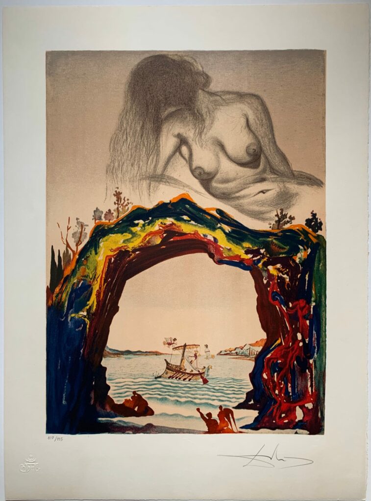 Savador Dalí prints | La Sirene by Salvador Dalí