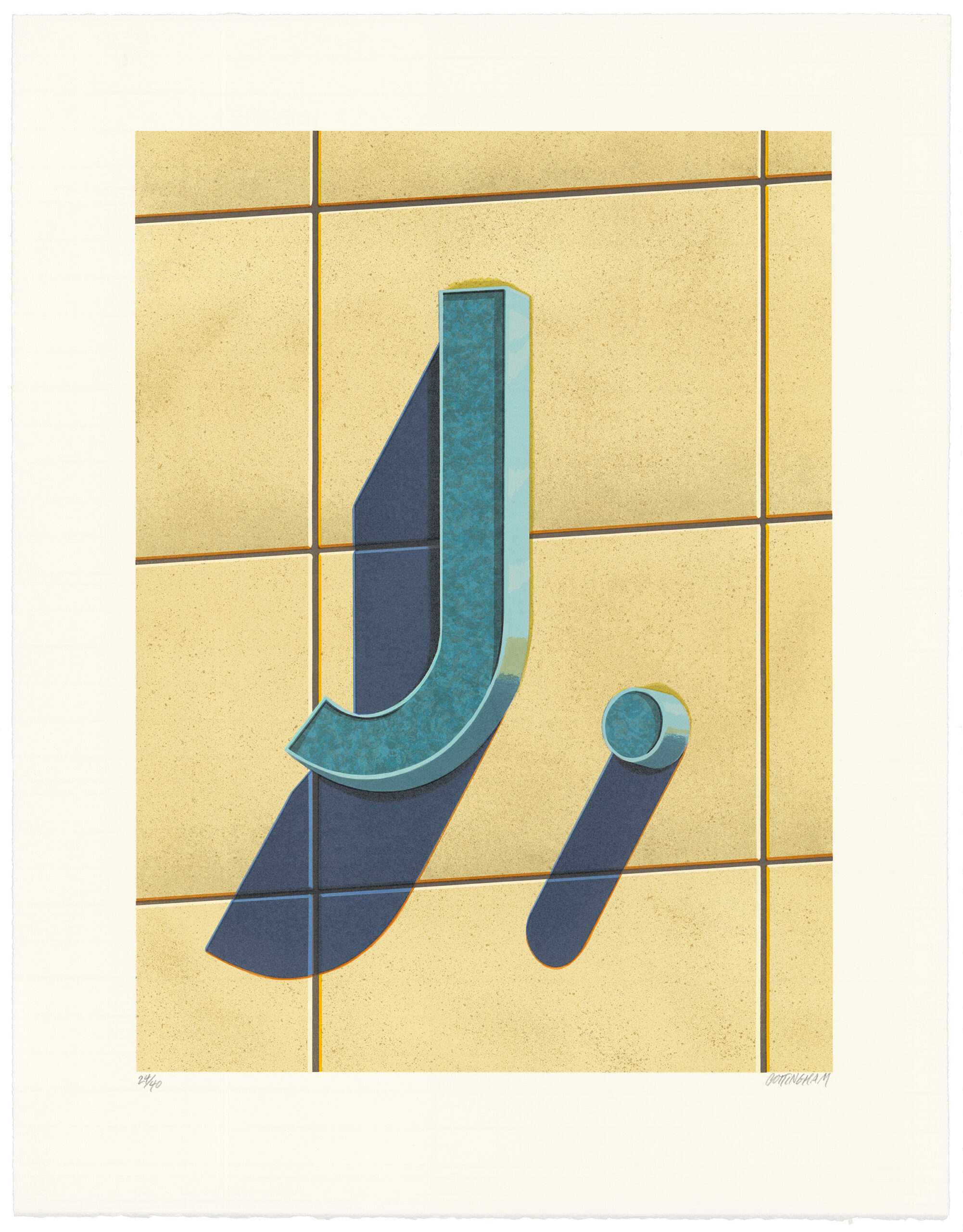 An American Alphabet: J by Robert Cottingham