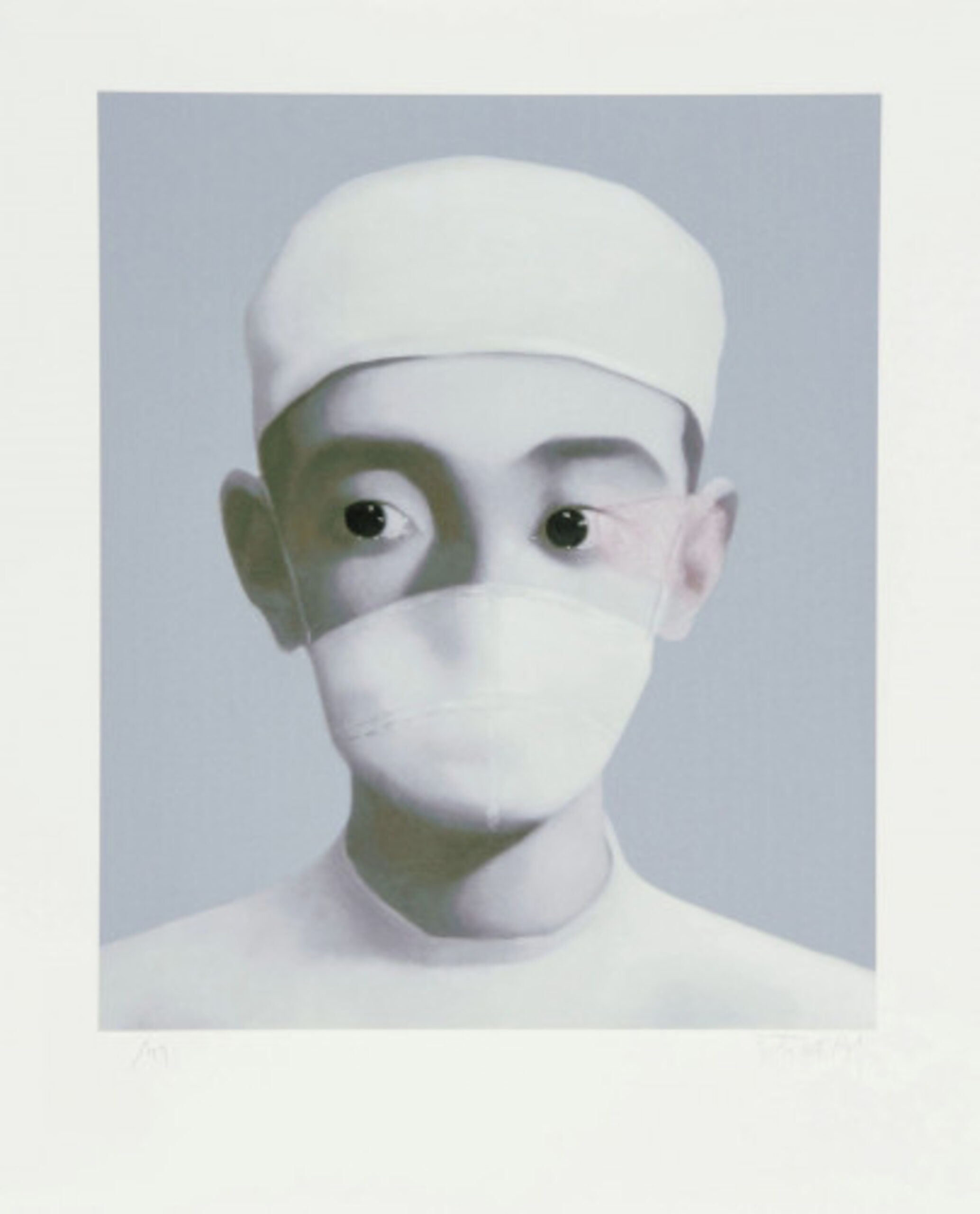 Identity Portrait by Zhang Xiaogang