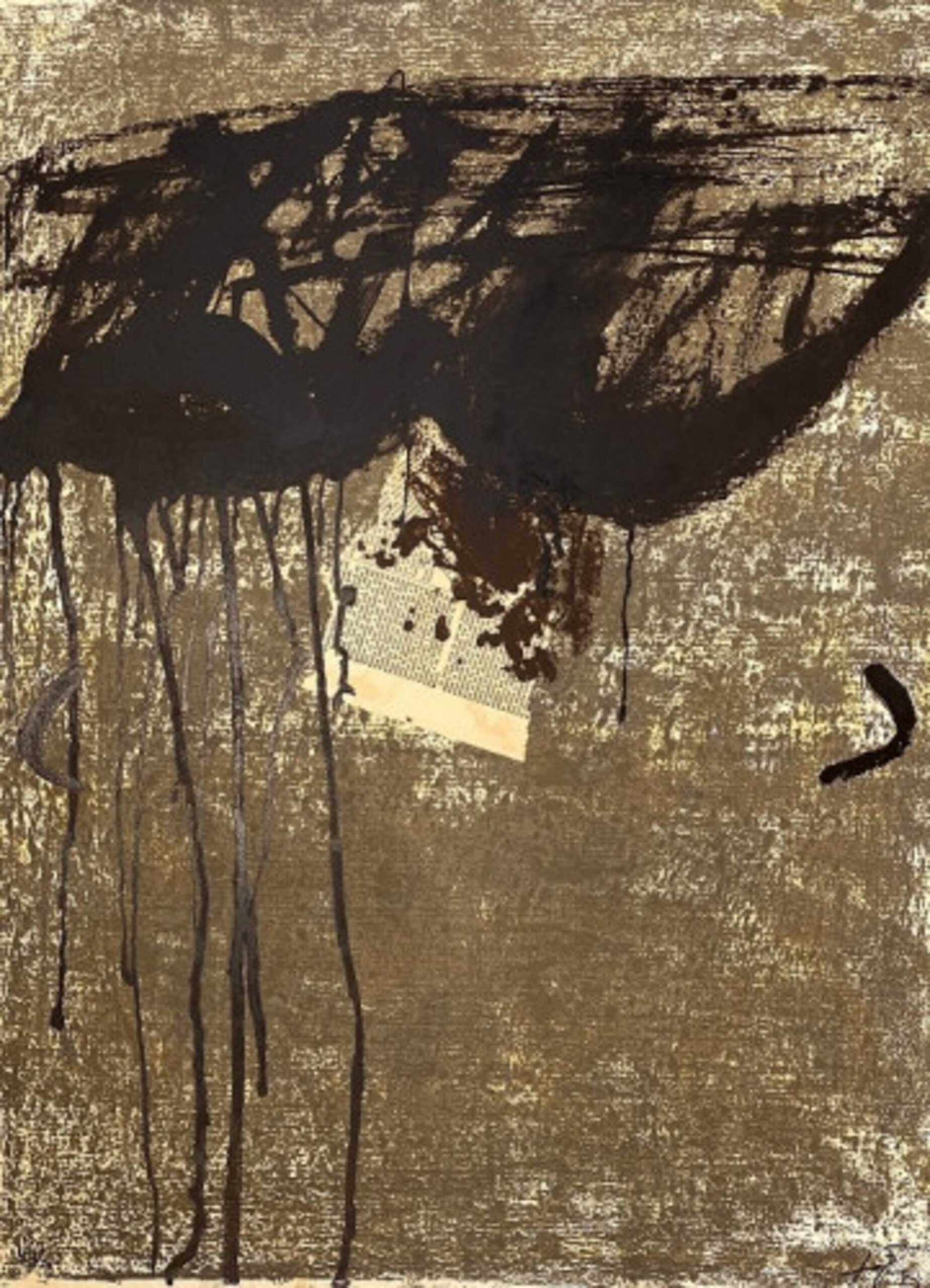 Pintura I by Antoni Tapies