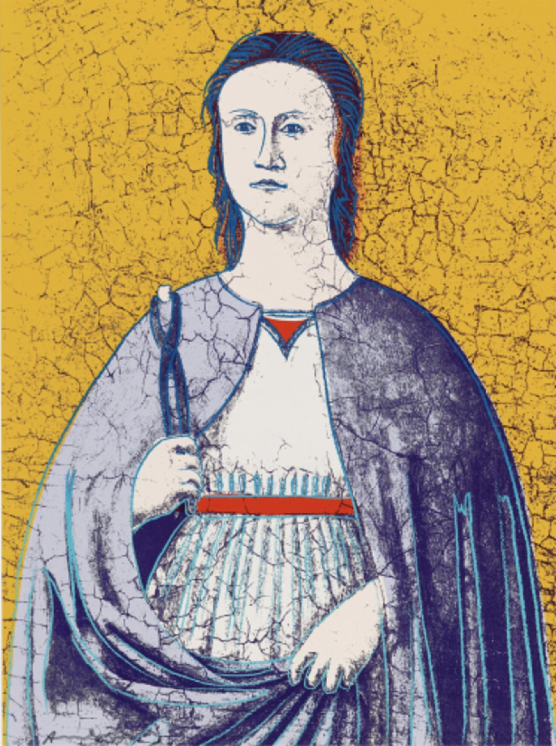 Saint Apollonia by Andy Warhol