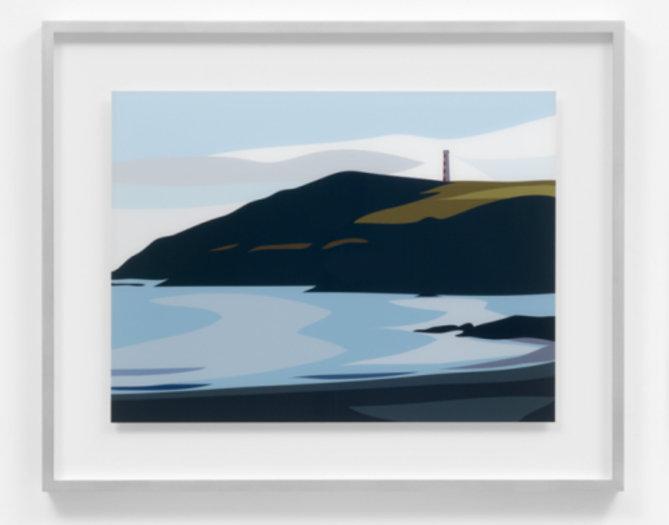 Cornish Coast – Gribbin Head by Julian Opie